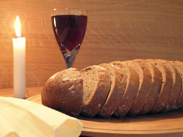 The bread and the wine.