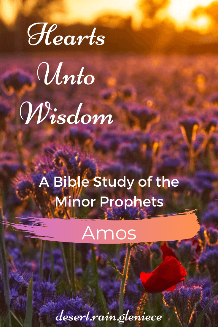 Amos: Hearts Unto Wisdom Bible Study of the Minor Prophets ~ People don't like to be confronted with their sins. They hated Amos for speaking God's truth, so don't be surprise when they hate you for doing the same. #amos, #minorprophets, #kjv, #biblestudyforwomen, #speaktruth